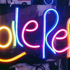 Light Bord size 6 inch by 2 feet | Neon Light Bord | Customize Name Light bord
